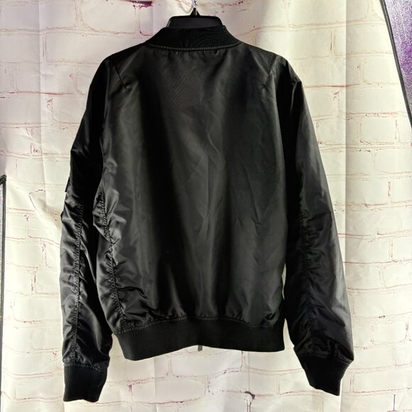 Ring of Fire Aviator Flight Jacket Aviation Pilot Bomber Coat XL - Picture 3 of 6